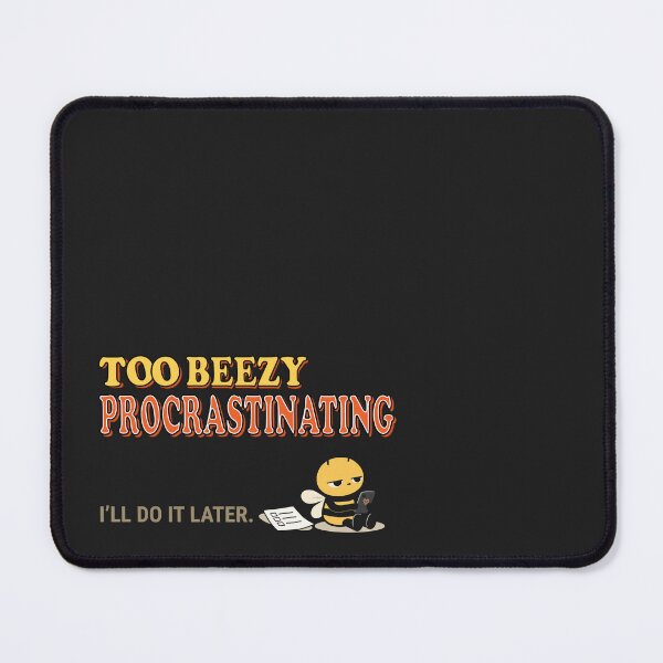 Item preview, Too Beezy Procrastinating Funny Bee Retro Graphic designed and sold by NATHA PALETTE.