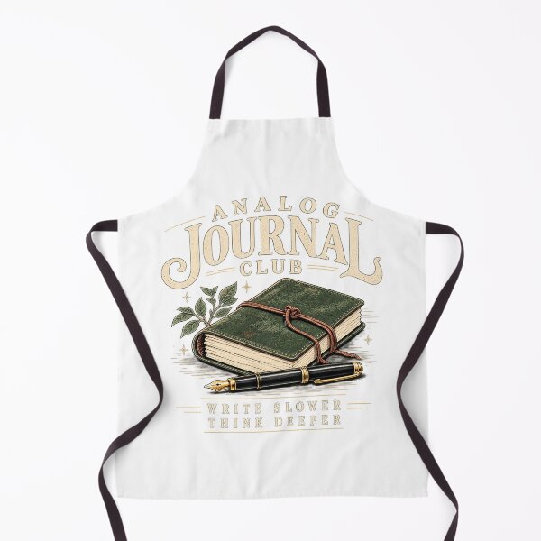 Item preview, Analog Journal Club – Write Slower Think Deeper designed and sold by MotiveMint.