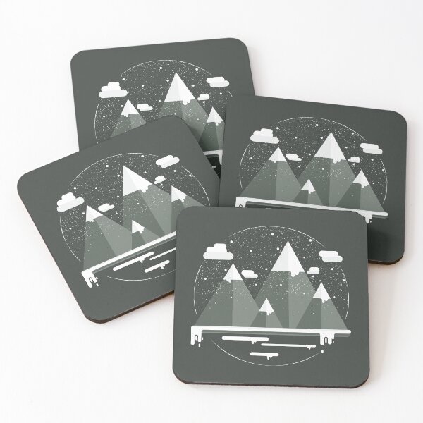 Item preview, Snowy Mountains designed and sold by Yanmos.