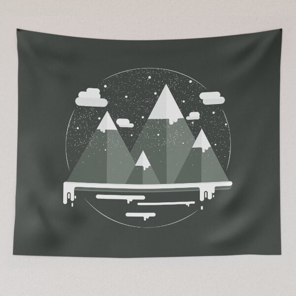 Item preview, Snowy Mountains designed and sold by Yanmos.