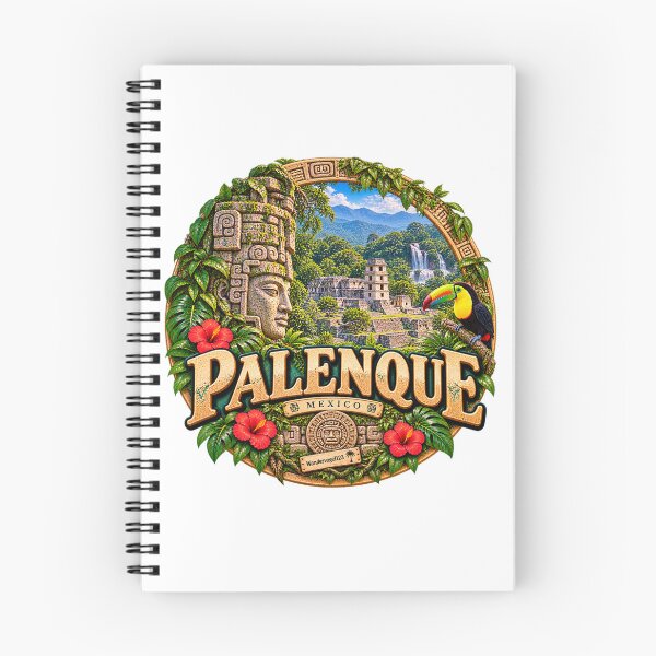 Item preview, Palenque, Mexico – Mayan ruins in the tropical jungle designed and sold by Wandervogel123.