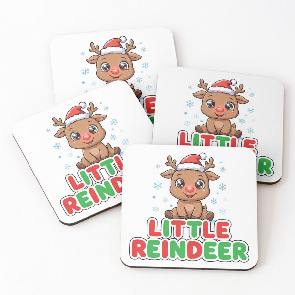 Item preview, Little Reindeer Cute Baby Reindeer Christmas Sticker designed and sold by Gurrteg.