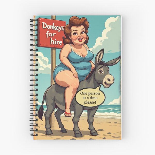 Item preview, Seaside Postcard: Donkey Hire designed and sold by halibutgoatramb.