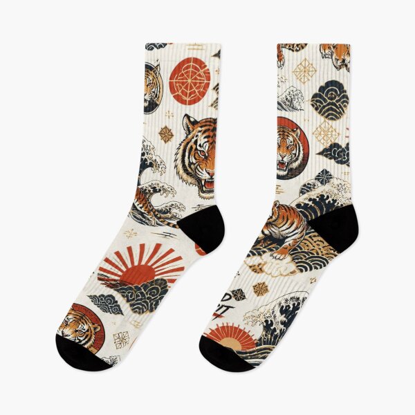Item preview, Wild Spirit Japanese Tiger – Japanese Streetwear Graphic designed and sold by mo-carnival.