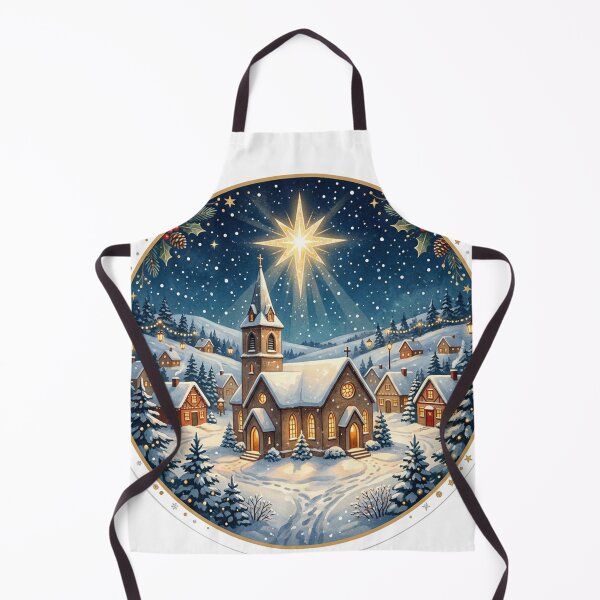 Item preview, Cozy Christmas Village Church designed and sold by Simplybe1.
