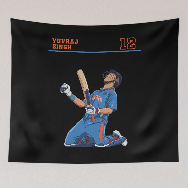 Item preview, Yuvraj Sing - All Rounder - T20 - Cricket Player designed and sold by GlimTig.