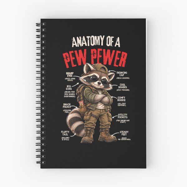 Item preview, A Raccoon, Ready for Any Pew Pew Mission designed and sold by Creative-Sanc.