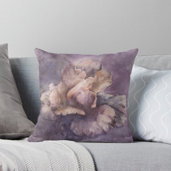 Item preview, Mystical Flower in Purple Watercolor designed and sold by paulaiakwarele.