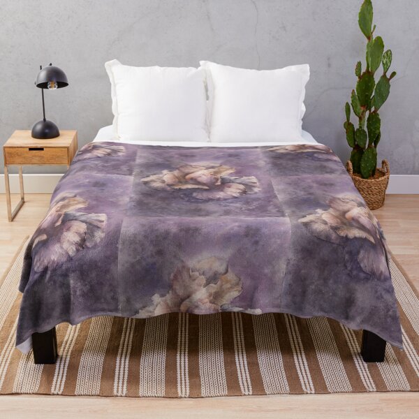 Item preview, Mystical Flower in Purple Watercolor designed and sold by paulaiakwarele.