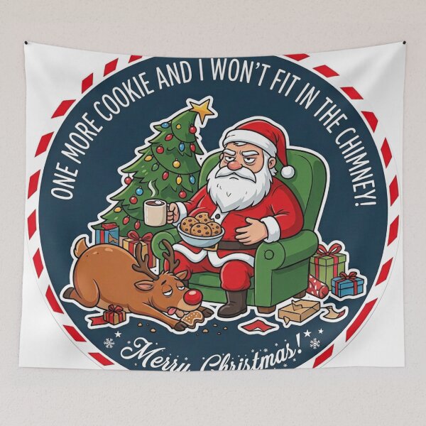 Item preview, Funny Santa - Merry Christmas designed and sold by Simplybe1.