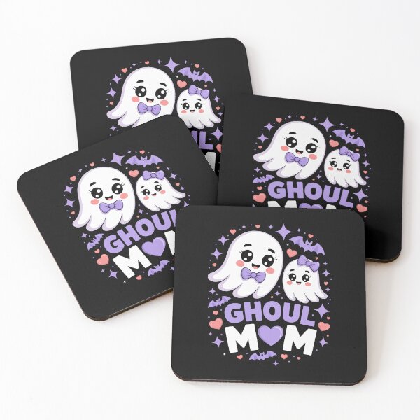 Artikelvorschau, Ghoul Mom – Niedliche Geister-Halloween-Mama-Kunst entworfen und verkauft von jkrphoto.