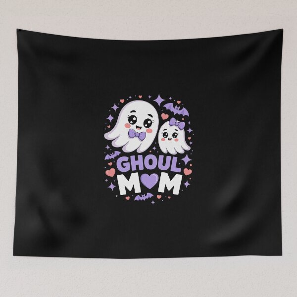 Item preview, Ghoul Mom – Cute Ghost Halloween Mama Art designed and sold by jkrphoto.