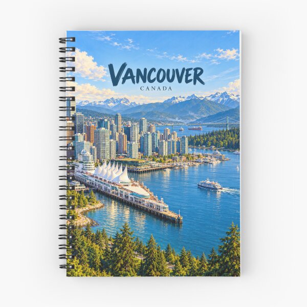 Item preview, Vancouver Painterly Canadian Coastal Impression designed and sold by MichaeIRellov.