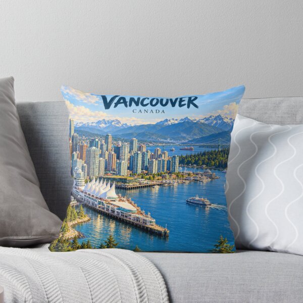 Item preview, Vancouver Painterly Canadian Coastal Impression designed and sold by MichaeIRellov.