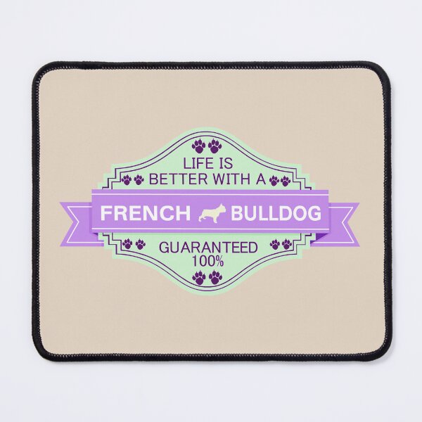 Item preview, Life Is Better with French Bulldog designed and sold by DIGOR shop.