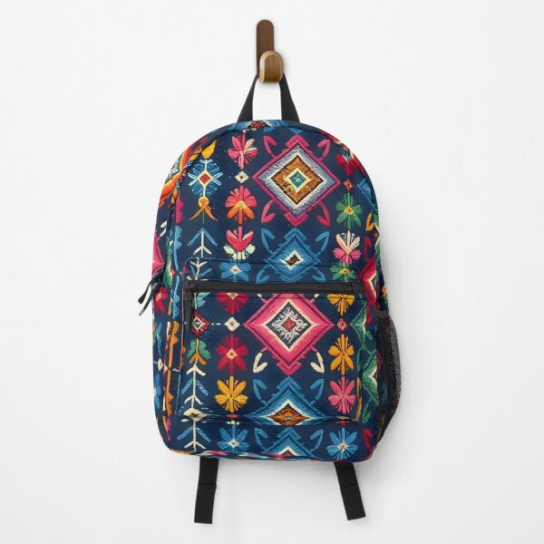 Item preview, Vibrant Guatemalan Textile Pattern Traditional Folk Art designed and sold by Sybille-Yates.