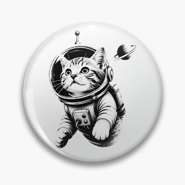 Item preview, Alien Cat - Neon Green Space Kitty designed and sold by Maladies.