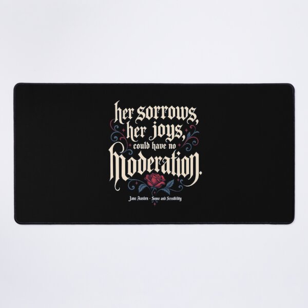 Item preview, Sense and Sensibility: No Moderation Gothic Rose designed and sold by Fenay Designs.