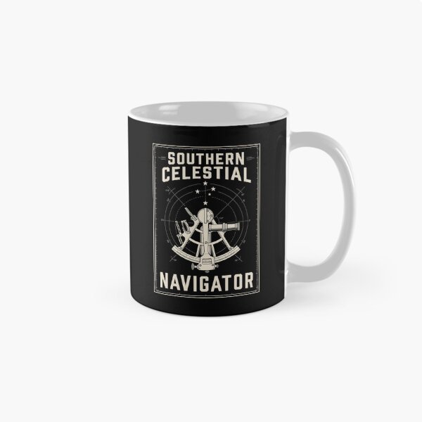 Item preview, Southern Celestial Navigator Sextant Blueprint Nautical Chart designed and sold by SplashTastic.