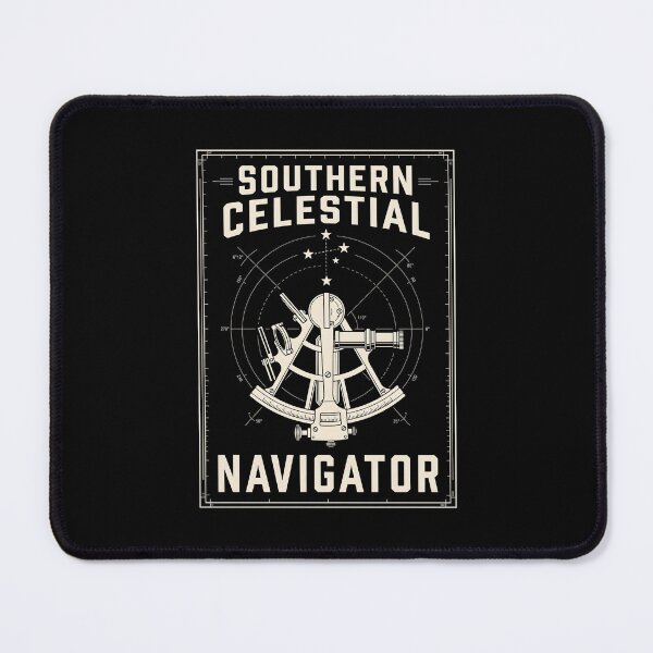 Item preview, Southern Celestial Navigator Sextant Blueprint Nautical Chart designed and sold by SplashTastic.