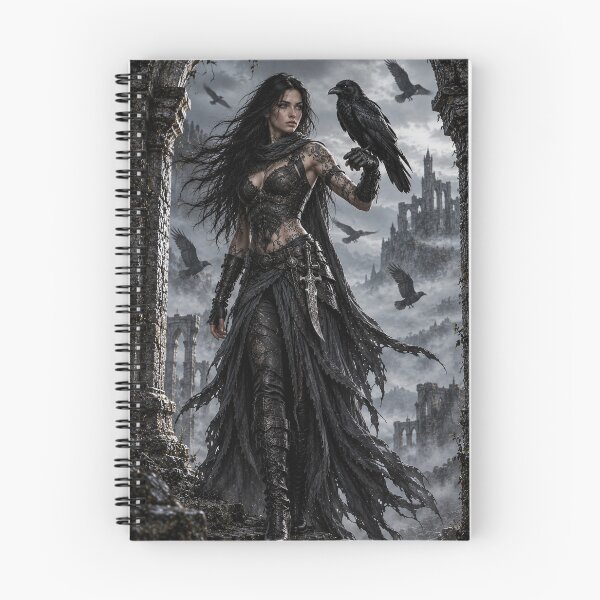 Item preview, Raven Assassin – Dark Gothic Fantasy Warrior designed and sold by photoparadise22.