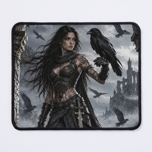 Item preview, Raven Assassin – Dark Gothic Fantasy Warrior designed and sold by photoparadise22.