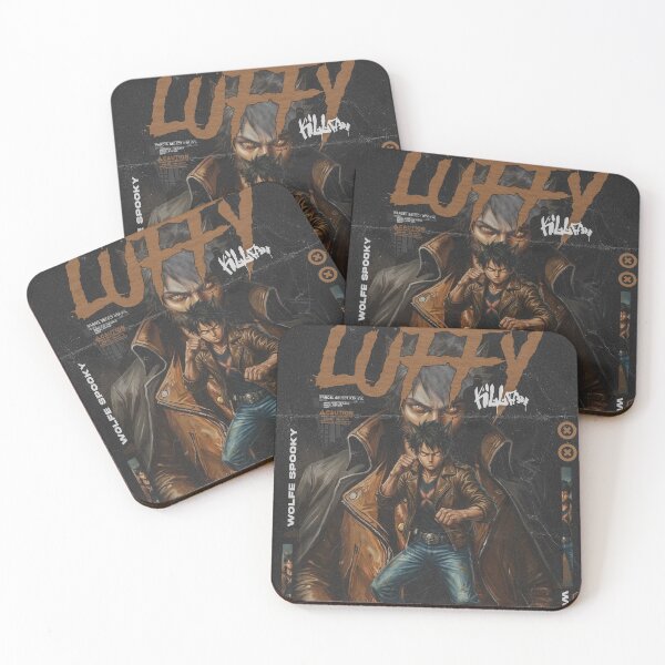Aperçu de l'œuvre Affiche graphique Luffy Loup-garou Halloween à Wolfe City créée et vendue par Shopunte.