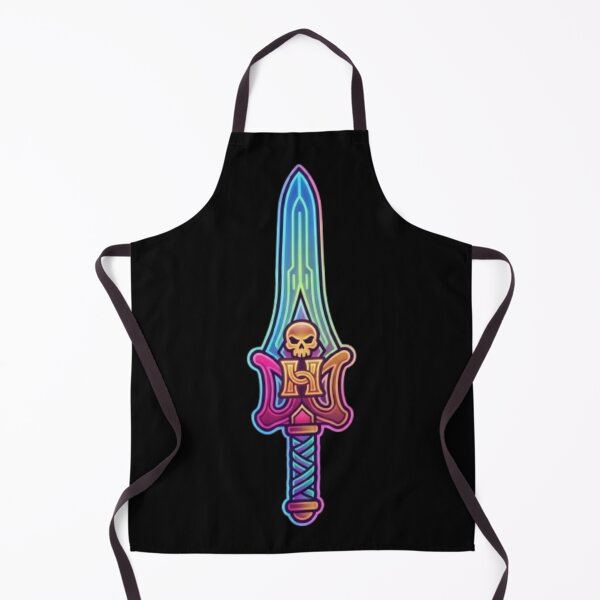 Item preview, Mystic Neon Sword of Power - Arcane Cyber-Fantasy Art designed and sold by GeniusCorner.
