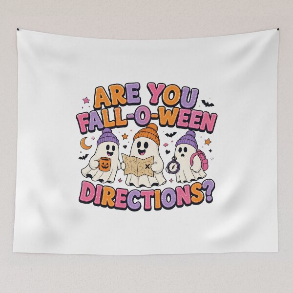 Item preview, Are You Fall-o-ween Directions Ghost Funny designed and sold by Maladies.