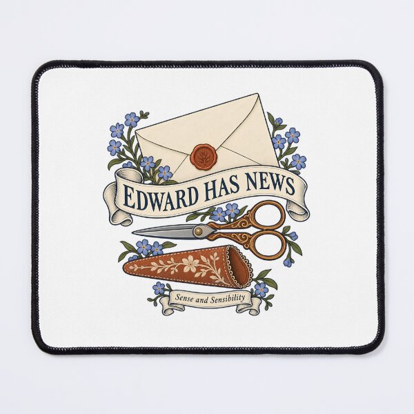 Item preview, Sense and Sensibility: Edward Has News Letter designed and sold by Fenay Designs.