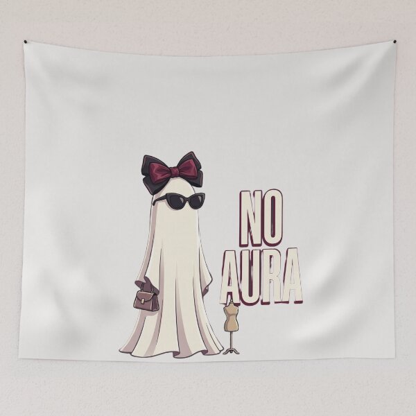 Item preview, No Aura Ghost Girl Halloween Gen Z Fashion designed and sold by Moon's Arts.