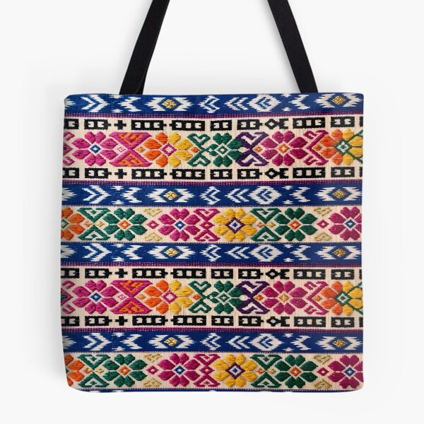 Item preview, Vibrant Guatemalan Textile Pattern Traditional Folk Art designed and sold by Sybille-Yates.