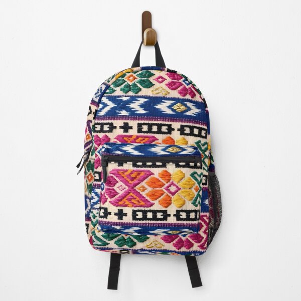 Item preview, Vibrant Guatemalan Textile Pattern Traditional Folk Art designed and sold by Sybille-Yates.