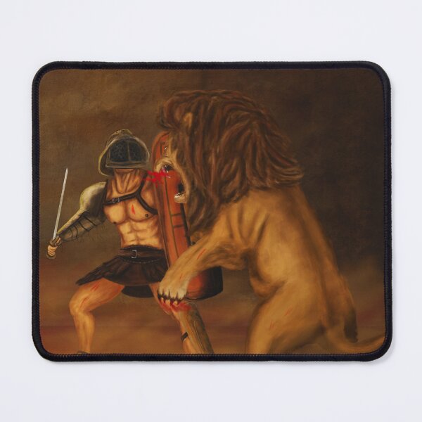 Item preview, Lion vs Gladiator designed and sold by Aggressor Merchandise Design.