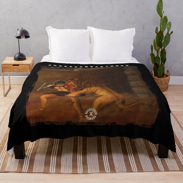 Item preview, Lion vs Gladiator designed and sold by Aggressor Merchandise Design.