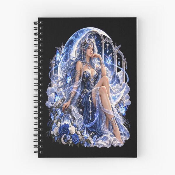 Item preview, Celestial Moon Goddess – Enchanted Lunar Fantasy designed and sold by TroviTutto.