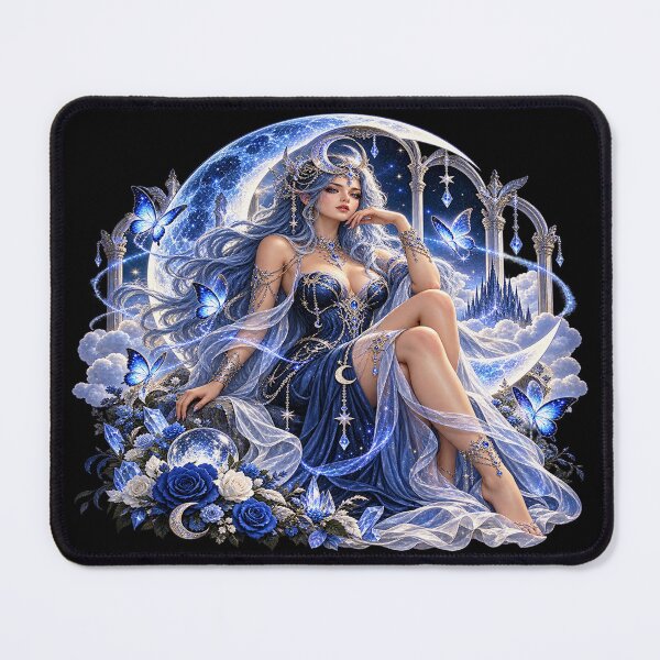 Item preview, Celestial Moon Goddess – Enchanted Lunar Fantasy designed and sold by TroviTutto.