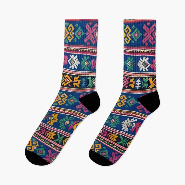 Item preview, Vibrant Guatemalan Textile Pattern Traditional Folk Art designed and sold by Sybille-Yates.