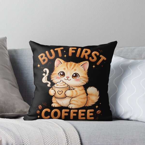 Item preview, Time for Me to Drink Coffee – Funny Coffee Lover Caffeine Quote designed and sold by JeraiffsonCorner .