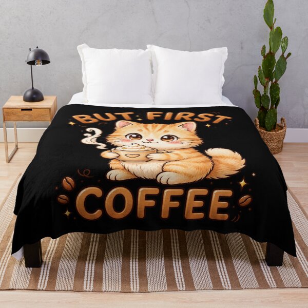 Item preview, Time for Me to Drink Coffee – Funny Coffee Lover Caffeine Quote designed and sold by JeraiffsonCorner .