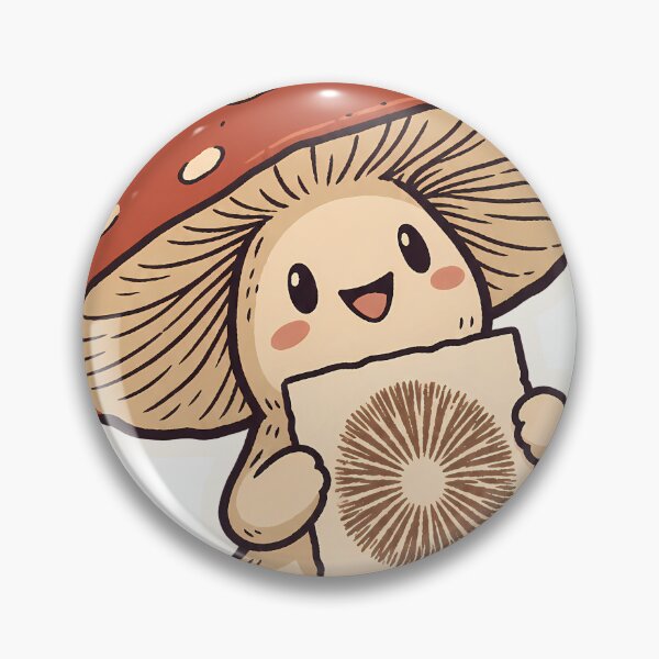 Item preview, Mushroom Sprite Spore Print or It Didn't Happen designed and sold by OuqCreations.