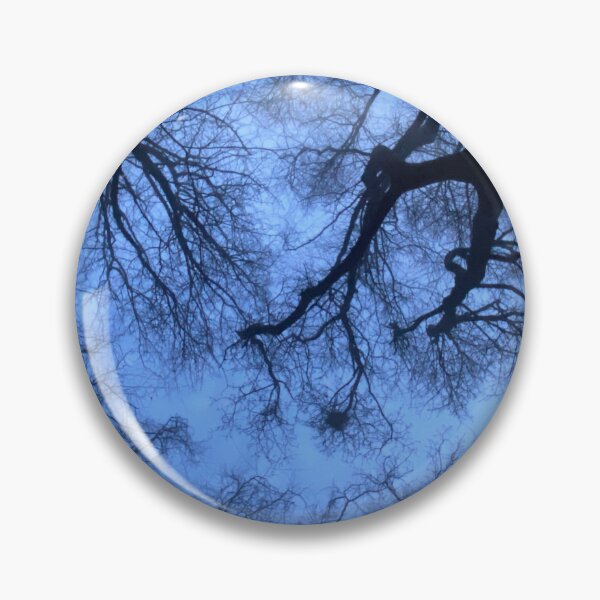 Item preview, Deep Blue Twilight Tree Canopy Silhouette designed and sold by Stonish.