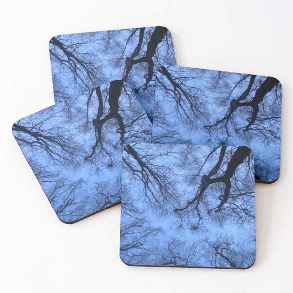 Item preview, Deep Blue Twilight Tree Canopy Silhouette designed and sold by Stonish.