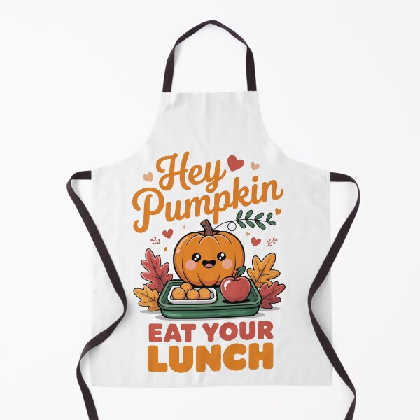 Item preview, Hey Pumpkin Eat Your Lunch – School Lunch Lady Fall Art designed and sold by jkrphoto.
