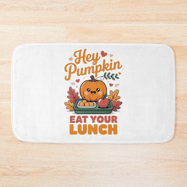 Item preview, Hey Pumpkin Eat Your Lunch – School Lunch Lady Fall Art designed and sold by jkrphoto.