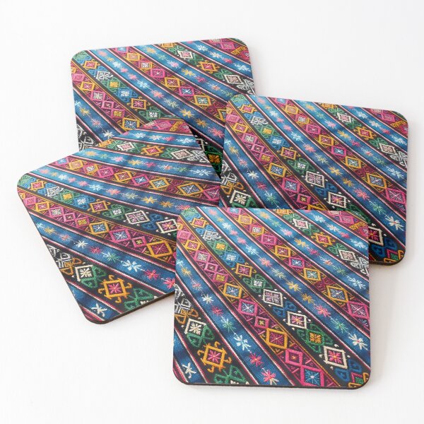 Item preview, Vibrant Guatemalan Textile Pattern Traditional Folk Art designed and sold by Sybille-Yates.