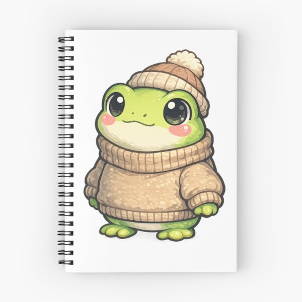 Item preview, Winter frog cuddly sweater designed and sold by LongIslandDesgn.