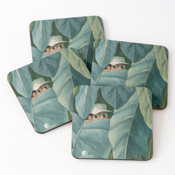 Item preview, Lost Ball: Golf Player Hiding in the Jungle with frog designed and sold by lautir.