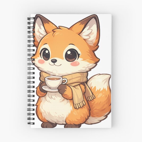 Item preview, Cuddly fox with latte designed and sold by LongIslandDesgn.