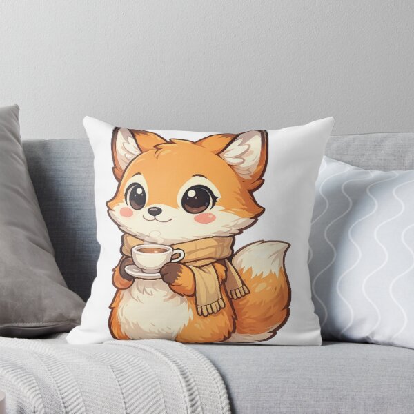 Item preview, Cuddly fox with latte designed and sold by LongIslandDesgn.